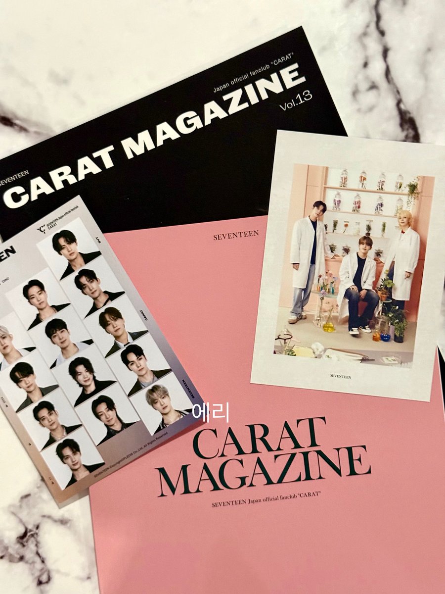 for SEVENTEEN Carat Magazine Vol.13, we got OT13 pictures and