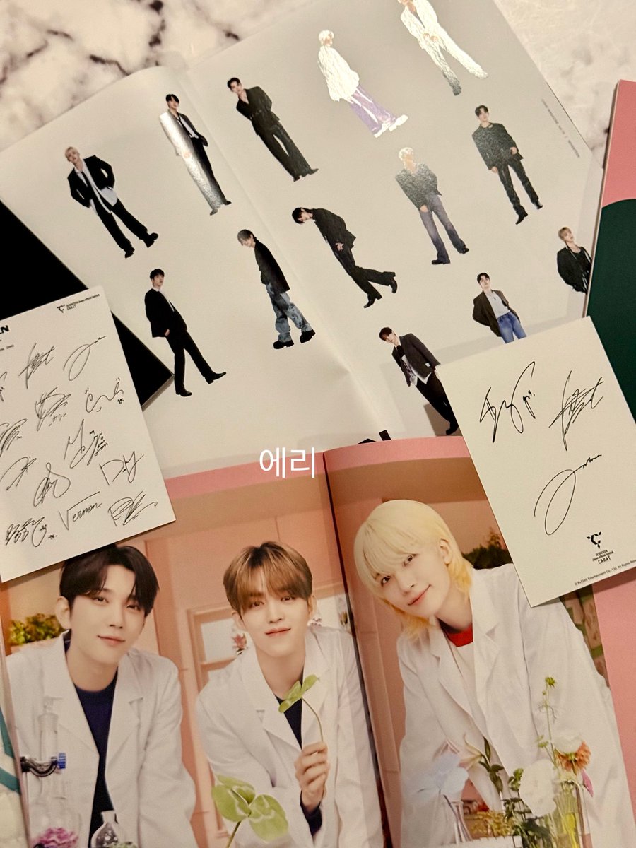 for SEVENTEEN Carat Magazine Vol.13, we got OT13 pictures and