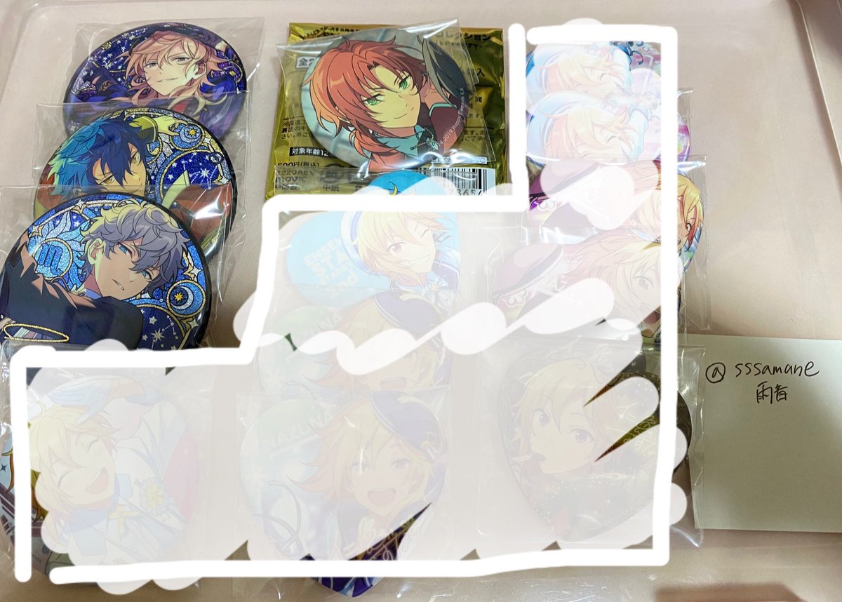 願望缶　薫 あんスタ とるパカ 願望缶 5周年 中国 星之所向 缶バッジ アクスタ 讓