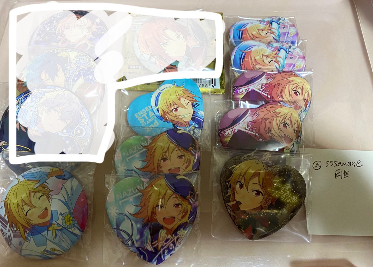 願望缶　薫 あんスタ とるパカ 願望缶 5周年 中国 星之所向 缶バッジ アクスタ 讓