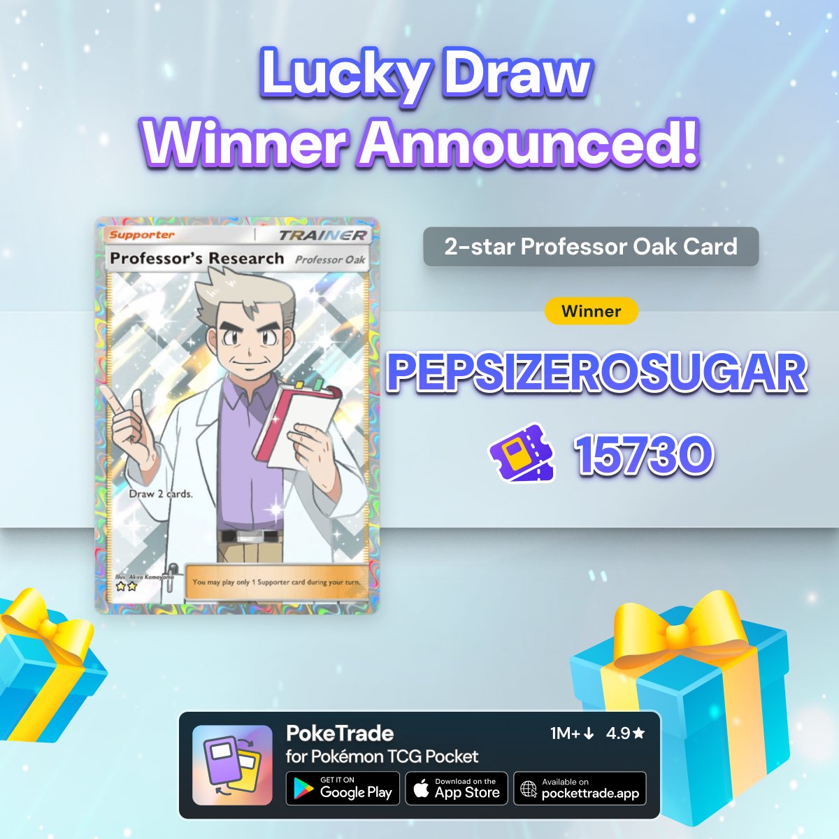 PokeTrade - for Pokémon TCG Pocket tweet media