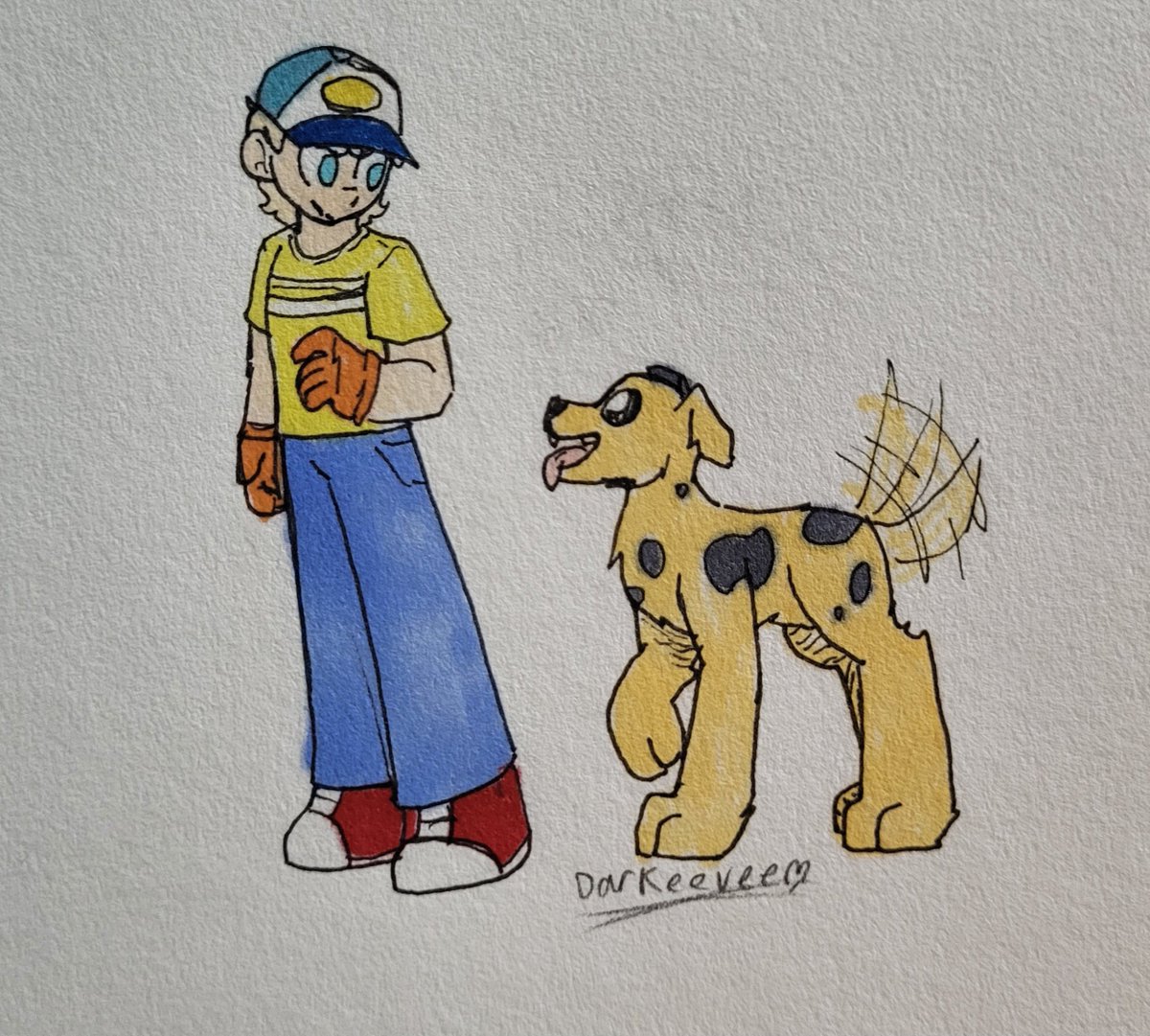 DarkEevee3's tweet image. PACMAN FAMILY ANYONE?... 

I drew his ✨️babies✨️

#pacman #pacmanfanart #pacmanworldrepac #art #traditionalart #au #humanau