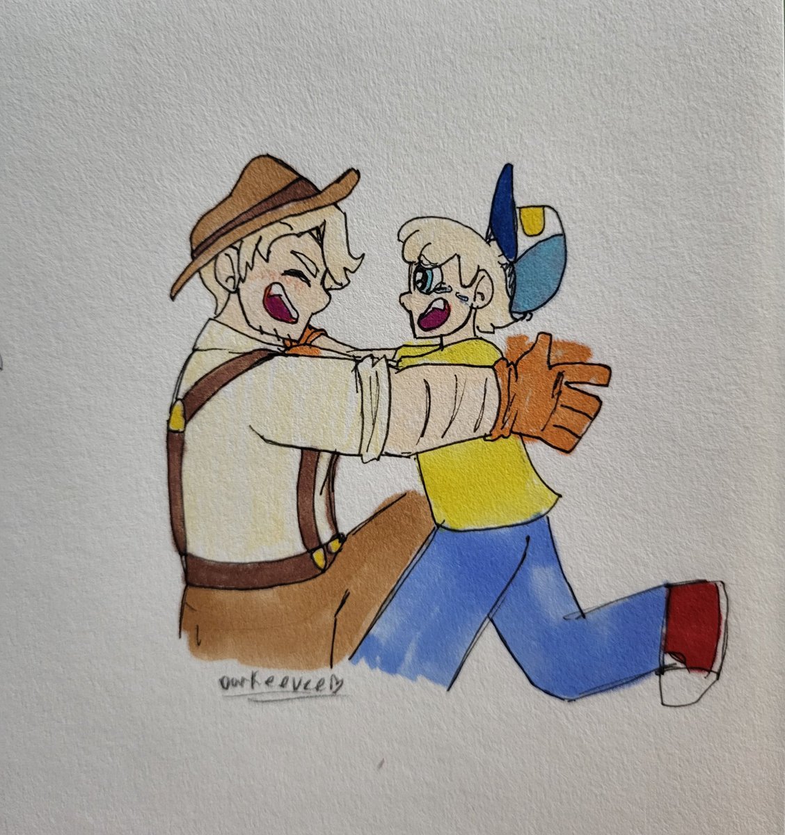 DarkEevee3's tweet image. PACMAN FAMILY ANYONE?... 

I drew his ✨️babies✨️

#pacman #pacmanfanart #pacmanworldrepac #art #traditionalart #au #humanau