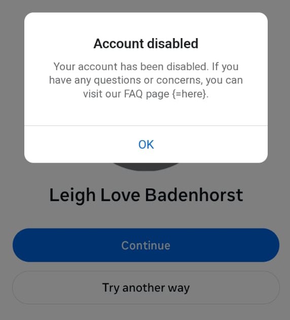 Hi Facebook, please reconsider reactivating my account, which I hav had since 2009. I do not believe I broke any integrity standards. I believe someone may have hacked my account or used the dark web to organize a group of people to report my profile.
Please help me regain access