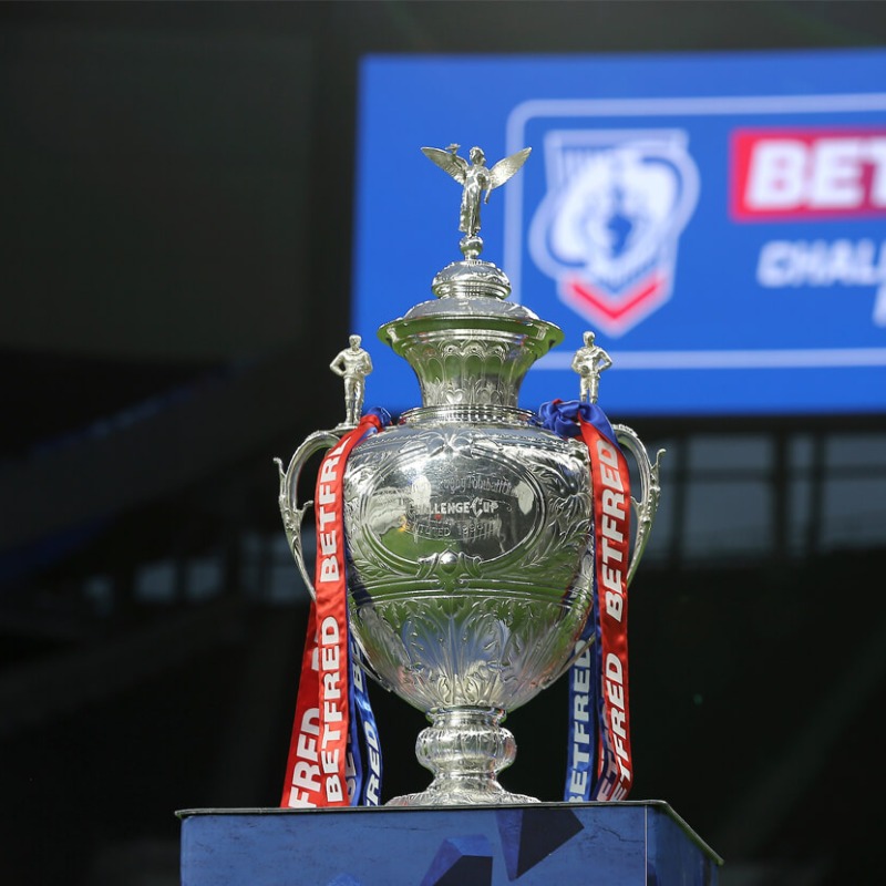 Roughyeds's tweet photo. We can confirm our Challenge Cup second round clash with Orrell St James will take place this Sunday, 3pm kick-off.

Tickets are now on sale for the game which will be played at the home of Stalybridge Celtic, Bower Fold, with Boundary Park unavailable.