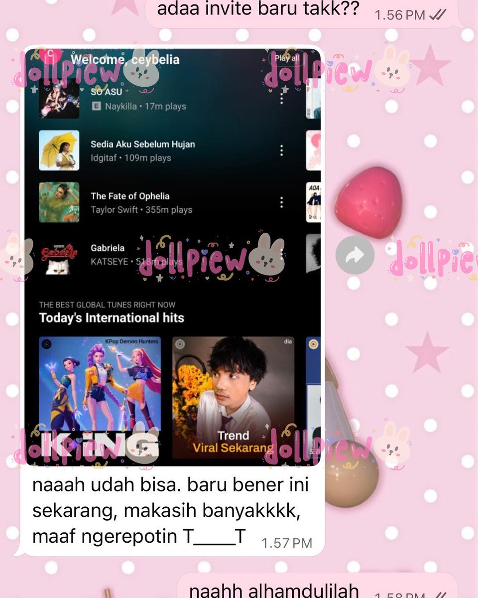 dollpiew's tweet image. ㅤㅤㅤㅤ
୨୧ 619 - 622 . . 🎀💭 in this universe, nothing is more wonderful than my lovely cust! ૮ • ﻌ - ა ♡ : youtube - capcut - disney ㅤㅤ
ㅤㅤㅤㅤ