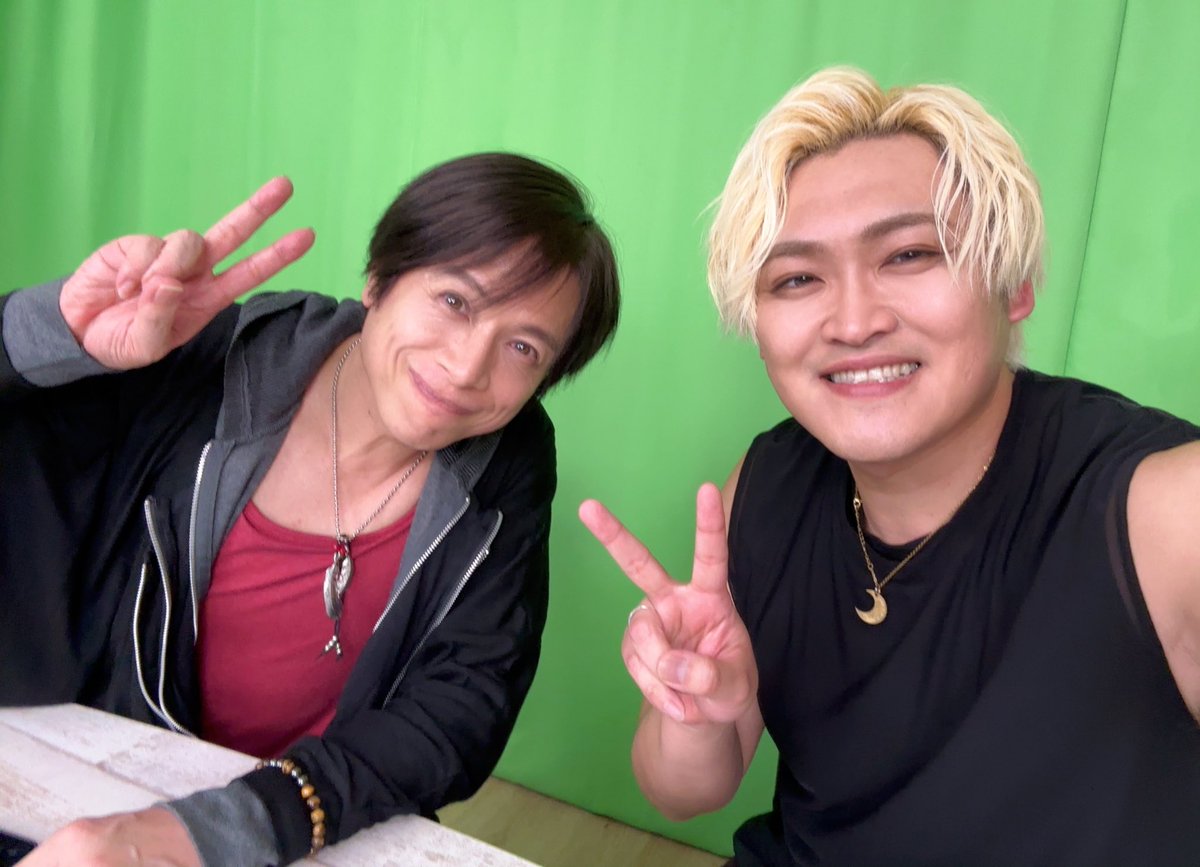 神子さん☺️楽しい時間をありがとうございました✌️✨ヒノエさんと直純さんの愛につつまれた！くぅ！俺にもあったぜ乙女心！！！💪🏻✨ #りゅうみこ #りゅうみこ生放送 まぐろ🐟❤️🐟