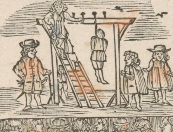 19 janvier 1649
Première exécution publique « de la main du bourreau » en Nouvelle-France. Une jeune fille anonyme d'environ 15 ans est exécutée à Québec pour vol.