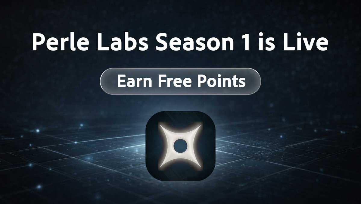 Perle Labs Season 1 is Officially Live! ⚡️

So <a href="/PerleLabs/">Perle Labs</a> just announced that Season 1 is now live. The beta season was whitelist-only, but this time it’s open for everyone.

You can join now, do simple free tasks, and earn points.

✅ Get started here: app.perle.xyz/join/aEj0Wj