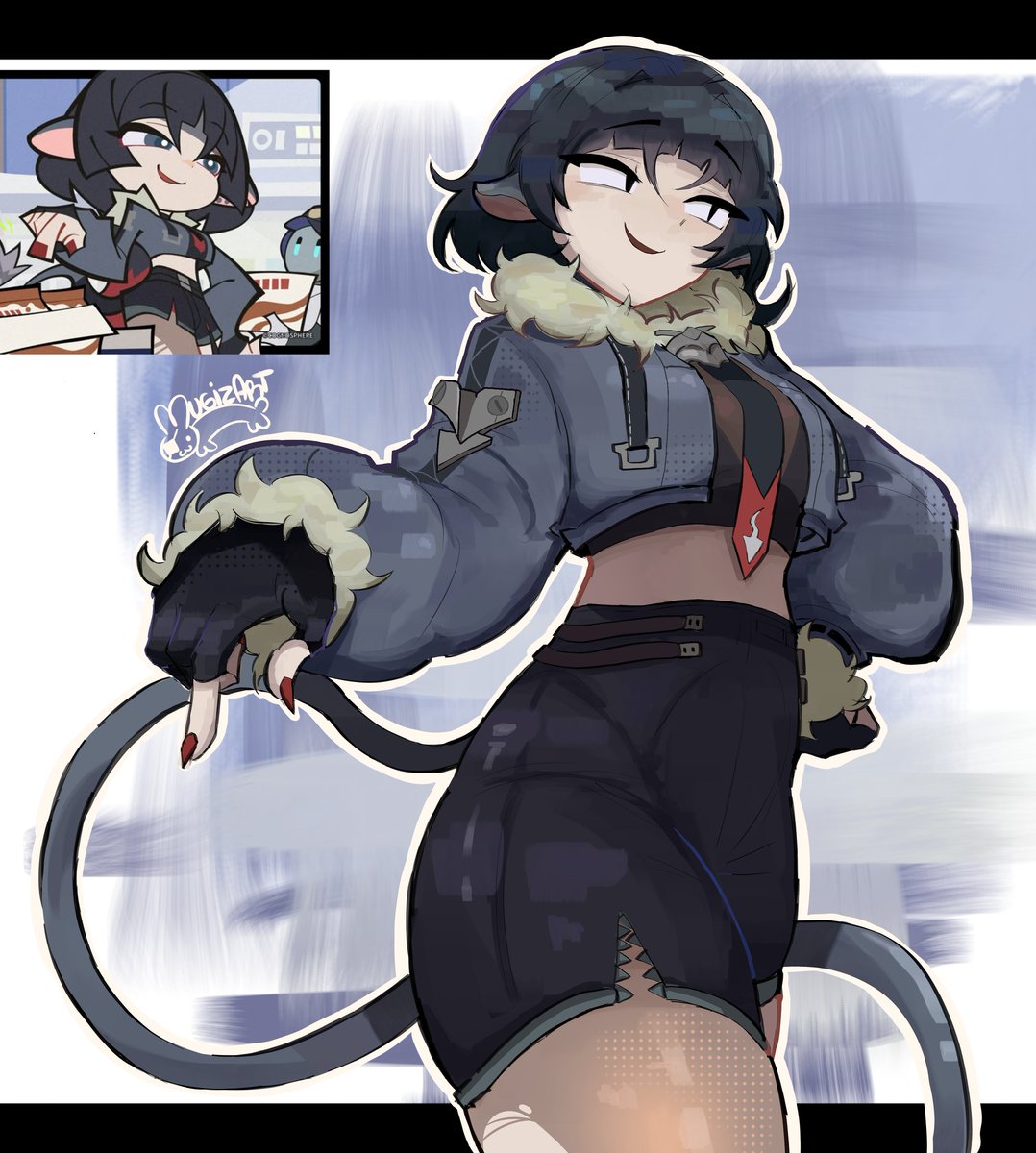 Sin ideas.
#ZenlessZoneZero #ZenlessZoneZeroFanart #zzzero