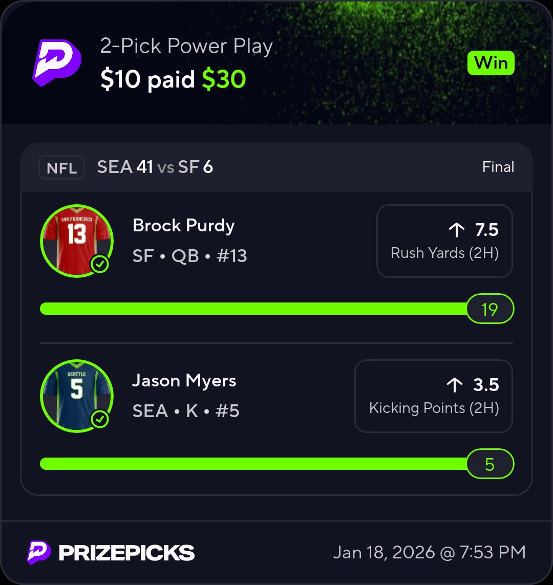 ImEasymoney205's tweet photo. #PrizePicks #GamblingX https://t.co/HtQAqOrieZ