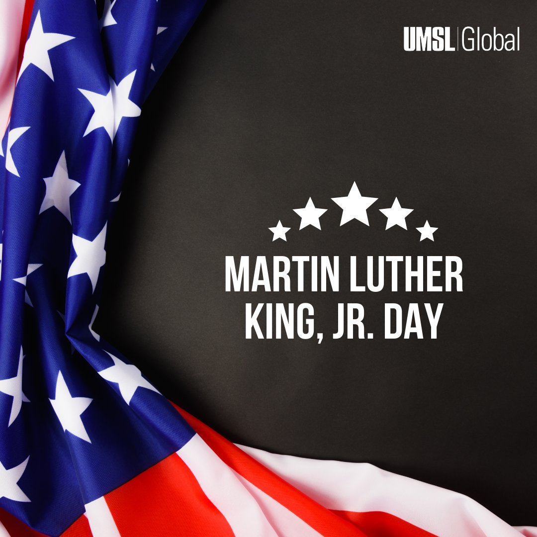 The University of Missouri–St. Louis is closed today in observance of the Dr. Martin Luther King Jr. Holiday. Campus offices will resume normal business hours on January 20.