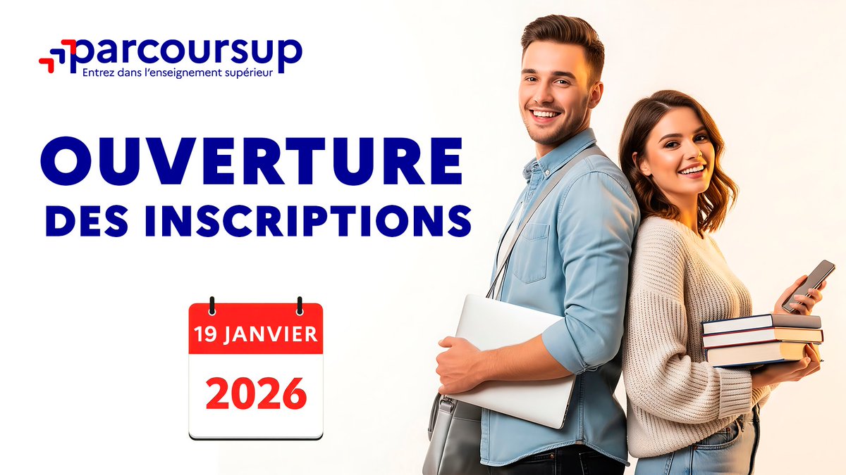 Image de Préfet de la Marne - #LInfoDuLundi I Top départ pour #Parcoursup 🎓

🕒 Le calendrier à retenir :
▪️ Dès aujourd'hui : Cr