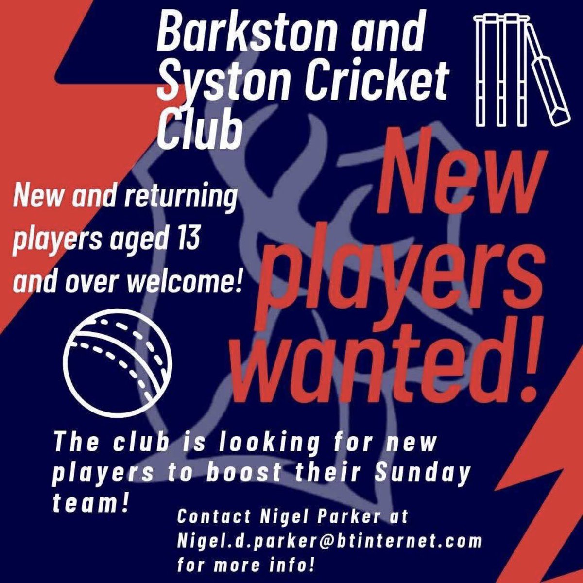 BandSCC's tweet photo. 🔊🔊Look for a new challenge on Sundays afternoons? 🔊🔊

Our Sunday XI looking for new players to boost the squad for 2026 season. If you’re interested get in touch

‼️‼️don’t forget winter nets starting Thursday 22/1/2026 8:15-9:15 ‼️‼️ https://t.co/E4qWsEsps0