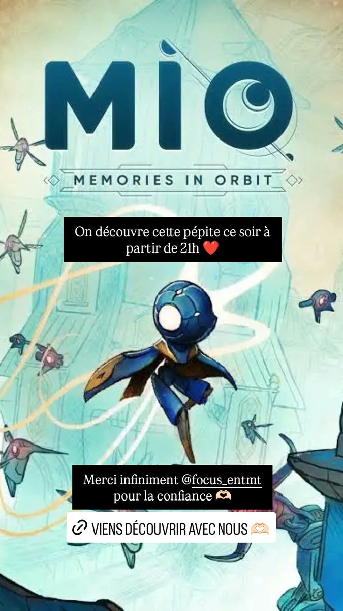 Ce soir, 21h, twitch.tv/gamplethore.

Merci <a href="/Focus_entmt/">Focus Entertainment</a> pour la confiance 🫶🏻