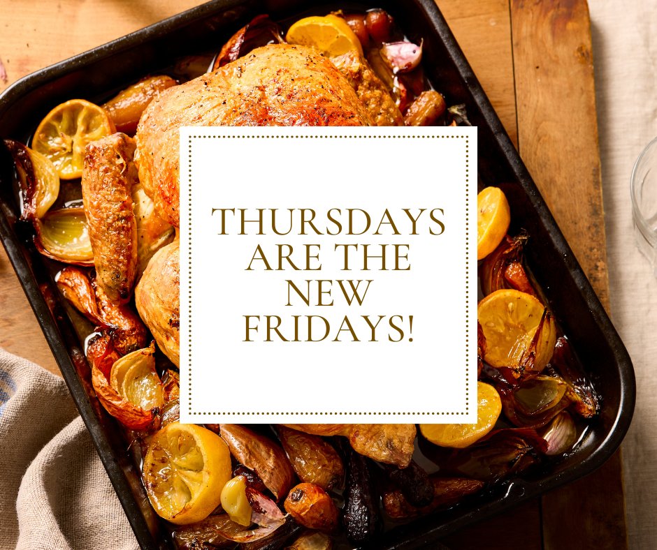 PackingtonFR's tweet image. Thursdays are the new Fridays!

Our delivery days are changing from next week - we will now deliver our delicious free range chicken to your doorstep weekly on a 𝐓𝐡𝐮𝐫𝐬𝐝𝐚𝐲, plenty of time for the weekend.

packingtonfreerange.co.uk/collections/fr…