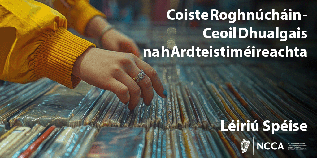NCCAie's tweet photo. Fáiltíonn CNCM roimh léirithe spéise ó mhúinteoirí iar-bhunscoile ar mhaith leo a bheith páirteach i roghnú an cheoil dhualgais do Cheol na hArdteistiméireachta (ó 2027 ar aghaidh).

Má tá suim agat páirt a ghlacadh san obair seo, comhlánaigh an fhoirm léirithe spéise roimh 5pm 13 Feabhra 2026.

Glaic páirt: https://t.co/A3BVezpLfS

#RedevelopingSC #Music #LeavingCert

@oide_Ireland
@Education_Ire
@PPMTA
@NCH_Music