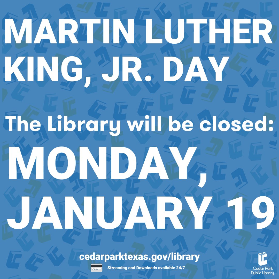 Cedar Park Library tweet media
