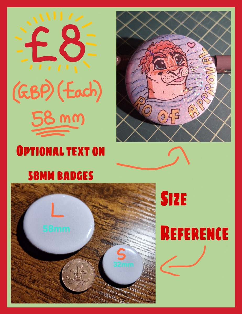 ThatTigerDragon's tweet image. I'm officially OPEN for traditional holographic pin badge c0mms for Scotiacon pickup 🎉

They come in small or large, pickup can also be arranged for Notts/MancFurs &amp;amp; CFz (just ask 🥰)

DM for a slot! 👀

RTs appreciated &amp;lt;3

#Scotiacon