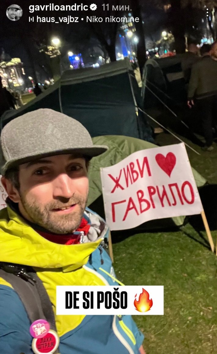 theshoppershop's tweet image. Vratio nam se Gavrilo.
Pre jedanaest minuta.
Živi Gavrilo ❤️✊