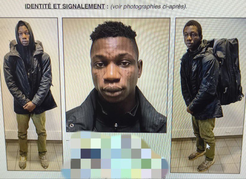 🚨 🇫🇷 Voici Jordy G., un migrant d’origine centrafricaine, déjà condamné 12 fois et visé par trois OQTF, jugé pour le viol de Claire Géronimi. Quelle peine mérite-t-il ?

A. Castration chimique ou physique
B. Expulsion immédiate
C. Peine de mort
D. Autres en commentaire