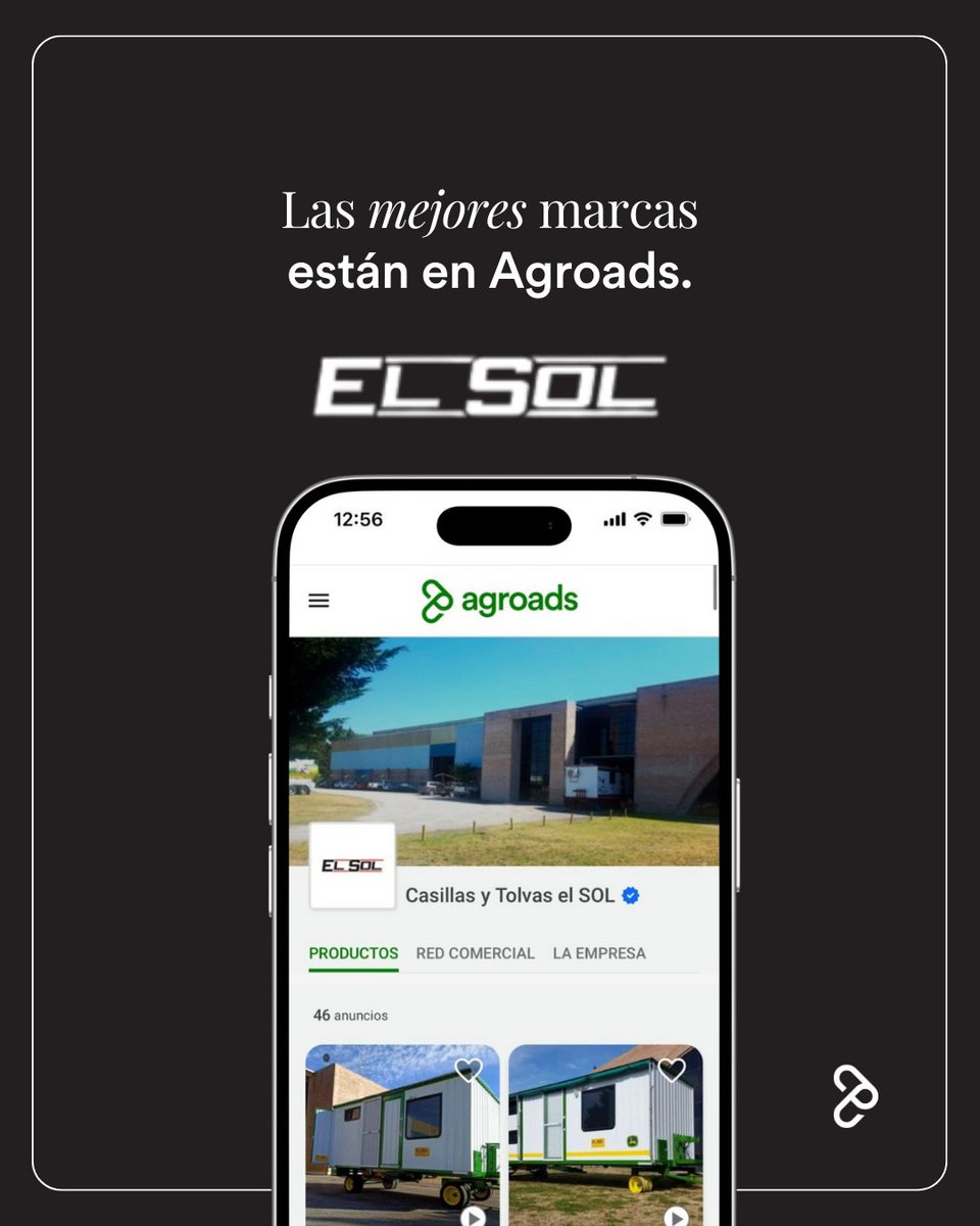 Agroads's tweet image. El Sol está activo en Agroads con su línea de casillas y tolvas pensadas para eficiencia, robustez y trabajo continuo en el campo.

Soluciones confiables en 👉 agroads.com.ar/e/casillas-y-t…

#MejoresMarcas #Agroads #ElSol #Casillas #Tolvas #Agro #CampoArgentino