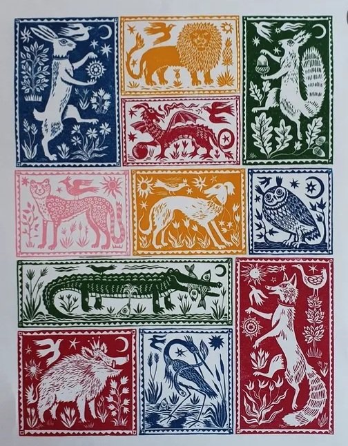 The work of Diana Catchpole, contemporary UK based illustrator and printmaking
#ReframingWomenPrintmakers