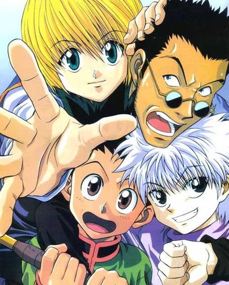 旧HUNTER×HUNTERアニメのこの4人イラスト最高！！ #HUNTER×HUNTER