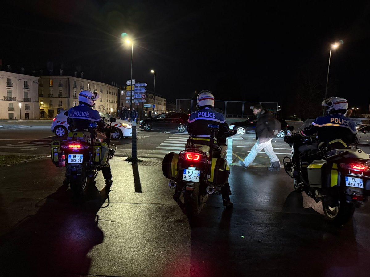 Image de Préfet des Pays de la Loire et de Loire-Atlantique - #Sécurité | Le préfet et Police Nationale 44 étaient présents ce dimanche 18 janvier à Nantes pour a