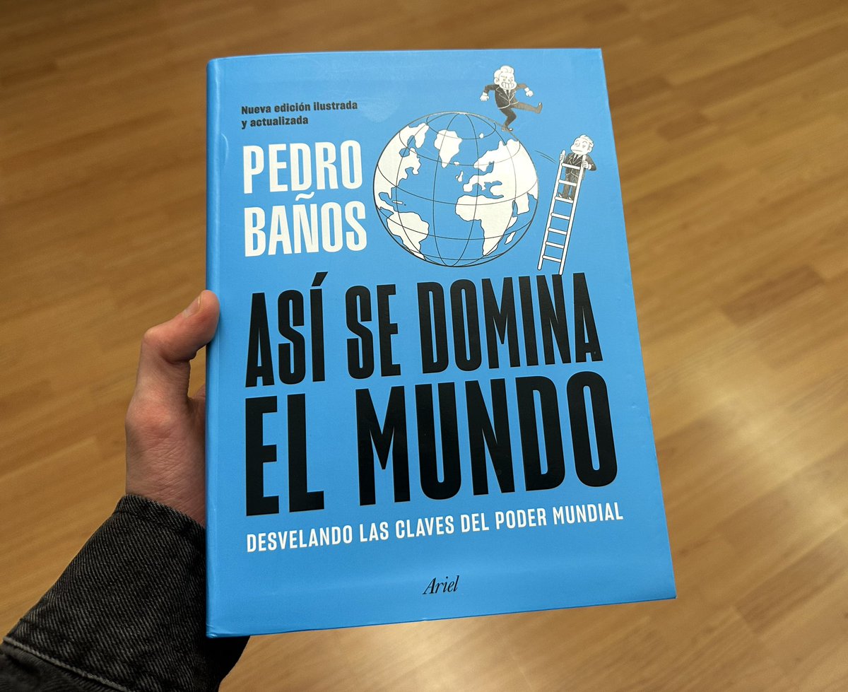 BatlleEric's tweet photo. Tengo muchas ganas de leer “Así se domina el mundo: Desvelando las claves del poder mundial” de @geoestratego.

Creo que leer, cuestionar y comprender es una forma de no quedarnos solo en la superficie de las cosas. 🌎 https://t.co/5s8NBIldYI