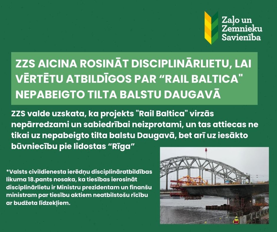 Zaļo un Zemnieku savienība tweet media