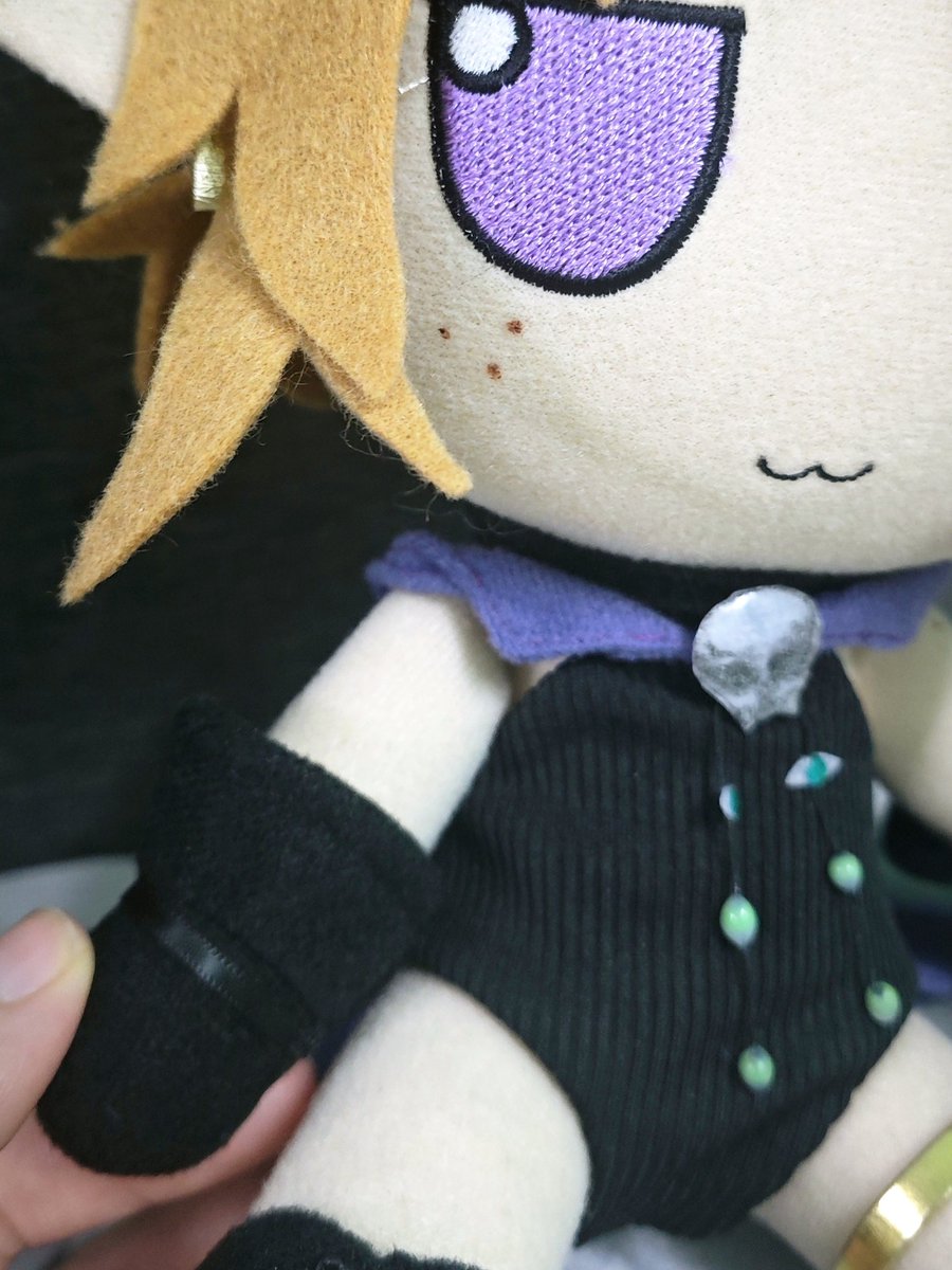 Touhoufan1996's tweet photo. Fumofumo OC Key for @keytomydungeon 🫶🫶. The freckles are drawn by hand. Thank you for waiting
#handmade #fumofumo #commission #orginalcharacters https://t.co/ZT4GZ40Qdk