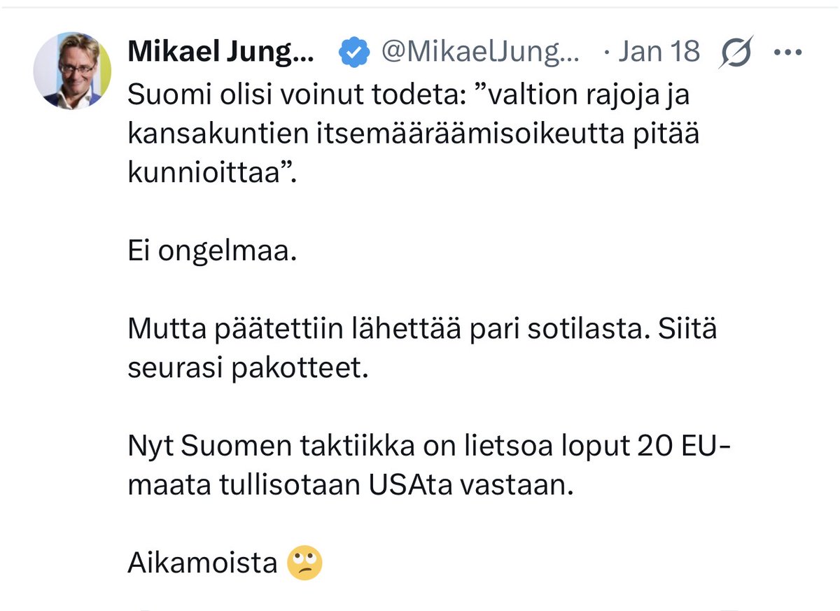 Kim Väisänen tweet media