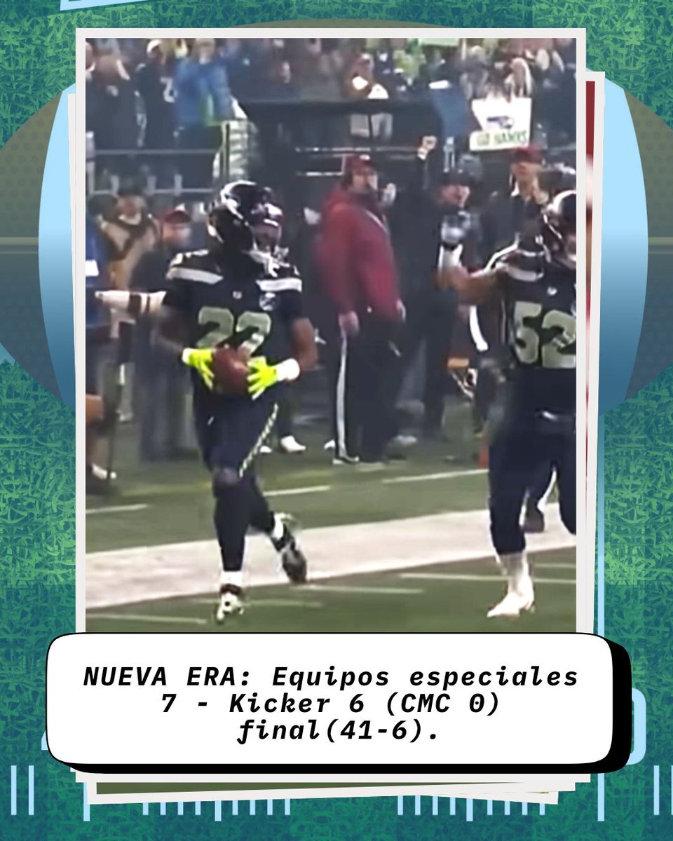 TouchdownArg's tweet image. La Ronda Divisional en una frase: 🔸 Denver: Ganó, pero perdió a Bo Nix 🚑 🔸 Bills: Allen se autoboicoteó 📉 🔸 Seattle: Defensa histórica 🛡️ 🔸 Texans: Stroud mostró su peor cara 🚫 🔸 Rams: Los reyes del OT 🐐
#NFL #Playoffs #NFLArgentina #TouchdownArgentina #SuperBowlLX