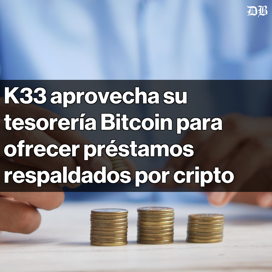 🚀💰 K33 lanza préstamos respaldados por Bitcoin y Ether La empresa suiza  utiliza su tesorería BTC para ofrecer liquidez a clientes. Alude a un  crecimiento en su portafolio sin necesidad de liquidar