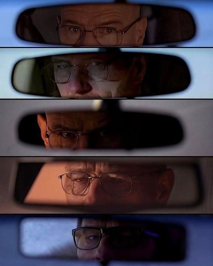The Five stages of Walter White:

Season 1: Fear.
Season 2: Power.
Season 3: Rage.
Season 4: Sorrow.
Season 5: Loss.