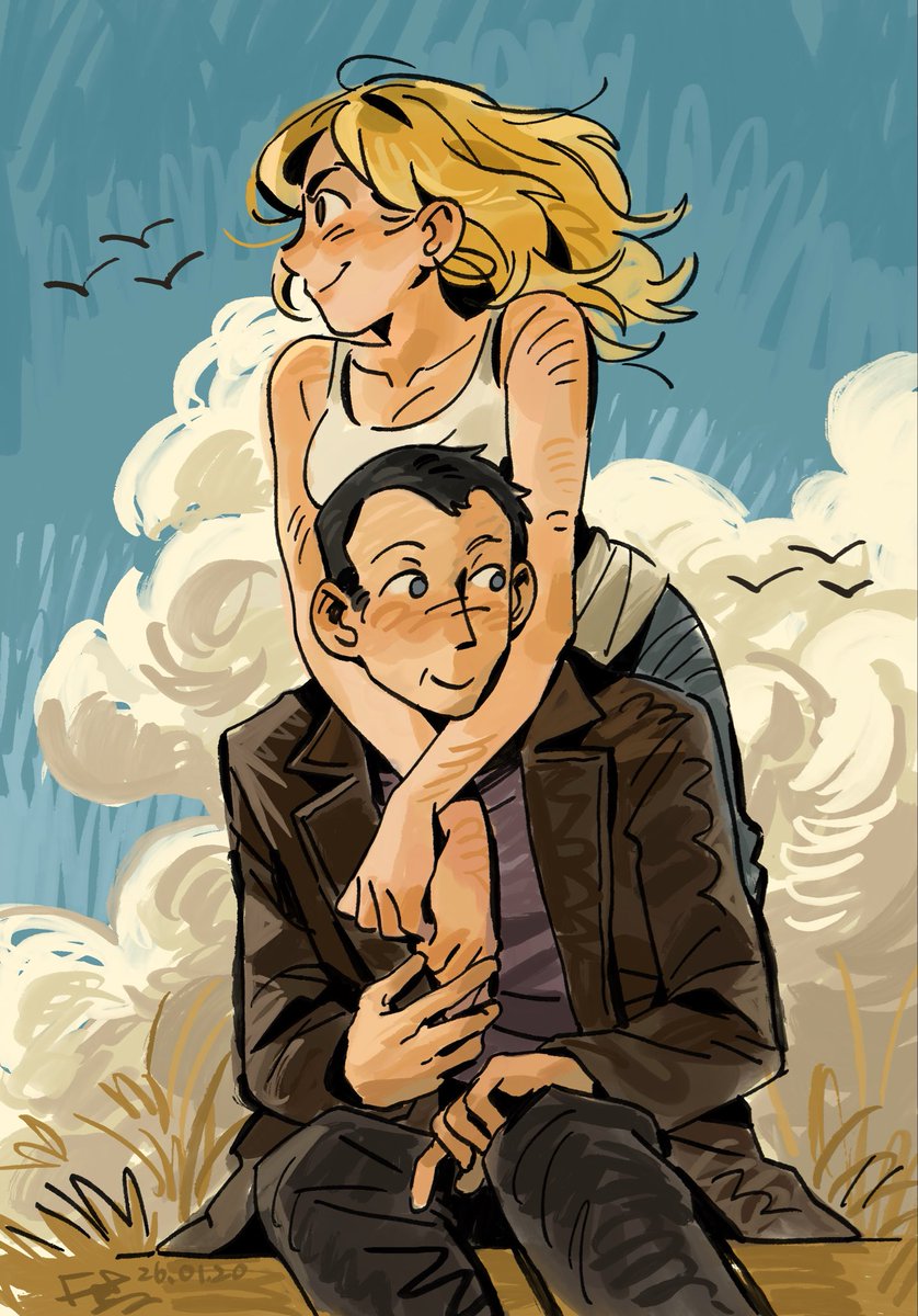 Fanfeifour_'s tweet photo. Soft breeze 
#DoctorWho #doctorwhofanart https://t.co/T6FJT6qCq7