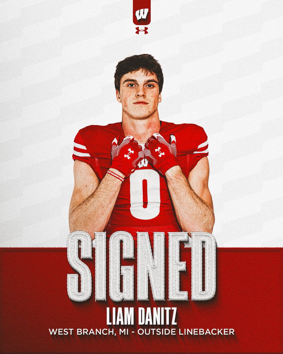 officially a Badger ✍️

Welcome to the family, <a href="/LiamDanitz/">Liam Danitz</a>!

#OnWisconsin