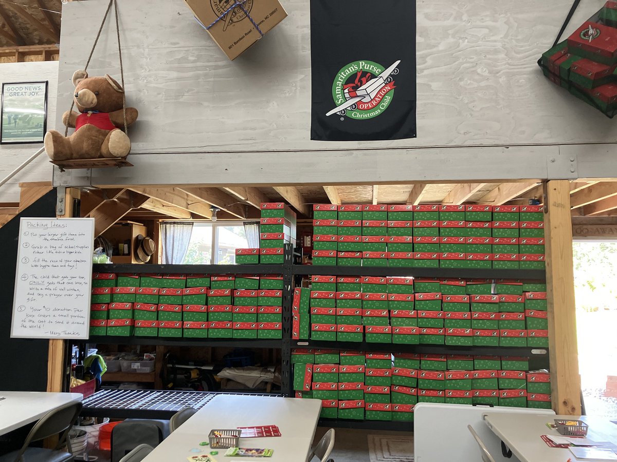 SamPurse_ES's tweet image. ¡Conoce a Archie, uno de nuestros héroes de 2025! 🎁✨

En solo tres meses, organizó CINCO fiestas para empacar cajas de #regalo, convirtiendo su garaje en un «almacén» e invitando a sus vecinos y amigos de la #iglesia.

👉 Lee la historia completa: sampur.se/3Yn5JDQ