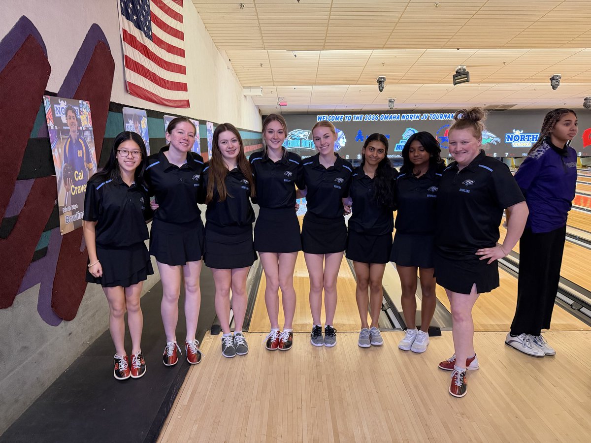ENWolvesBowling's tweet image. Girls JV is at the Omaha North JV Invite today.  Finished 3rd in the prelims.  

Moving on to bracket play.  

Congratulations to Ruthvika Santhos on  her 8th place finish.