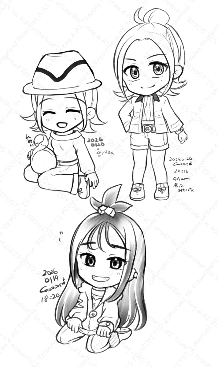 MZ団女子らくがき
タウニーちゃん会ってないので会ってみたい 