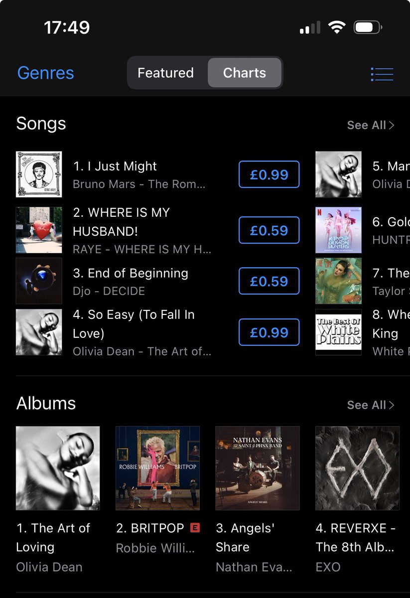 HEARMYEONOUT's tweet photo. REVERXE is #4 IN UK ITUNES CHARTS LETS GET IT HIGHER!! 🎊

#EXO_CROWNOutNow
#StreamREVERXE
#EXO_REVERXE
#우리가_다시_씌워주는_왕관
#Coming_to_the_throne_EXO https://t.co/CBmFg1iUwg