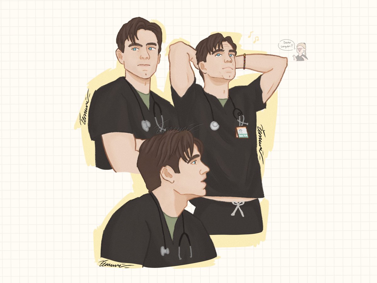 Dr. Langdon!!!!!!
#franklangdon #thepitt #thepittfanart