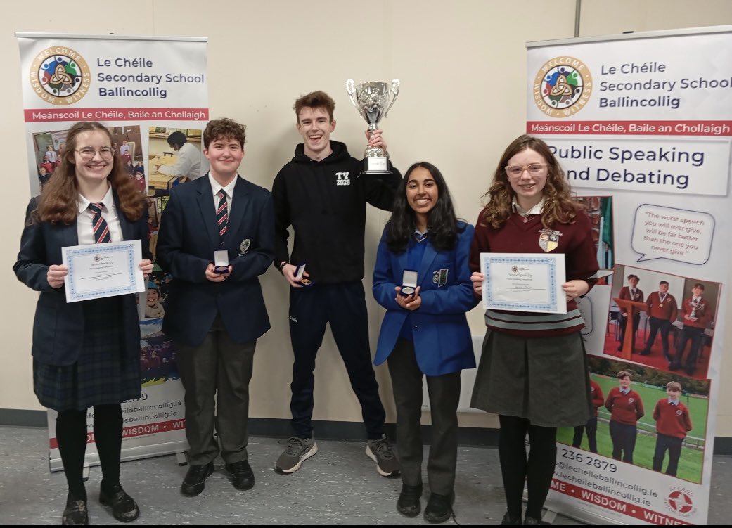 Le Cheile Secondary School, Ballincollig tweet media