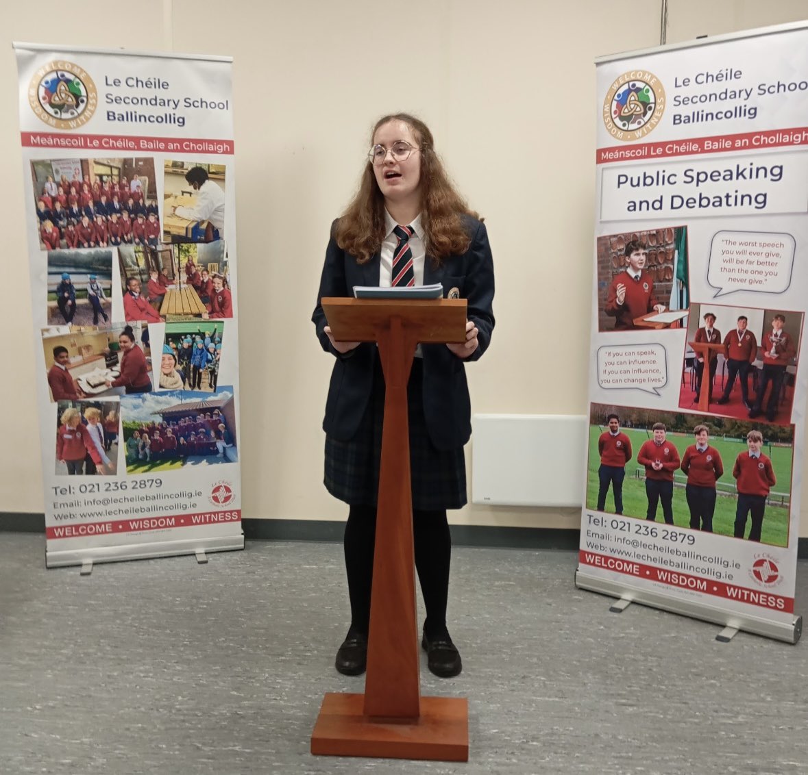 Le Cheile Secondary School, Ballincollig tweet media