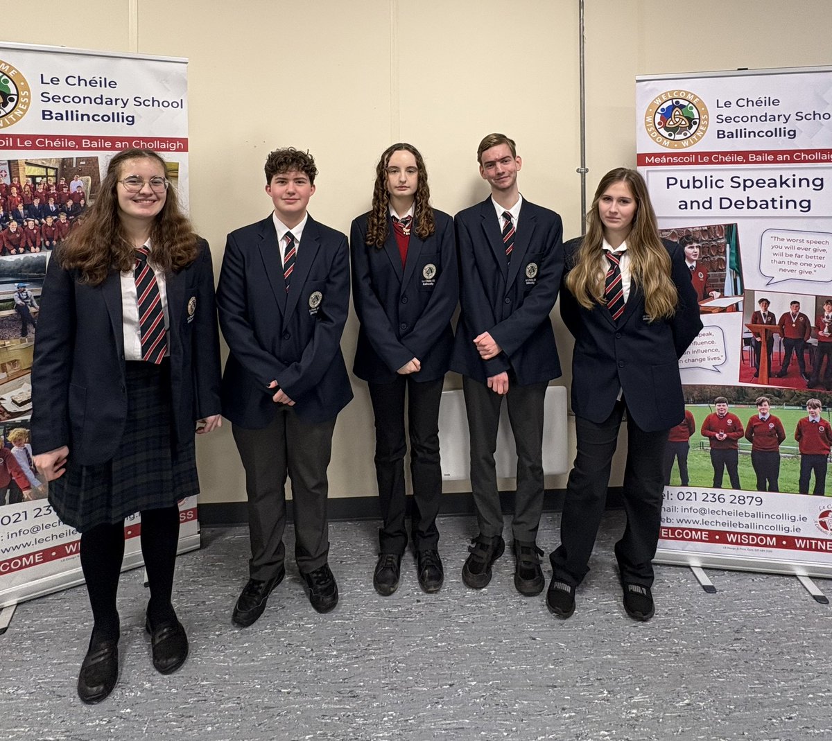 Le Cheile Secondary School, Ballincollig tweet media