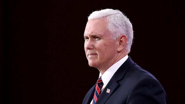 PebusPebus's tweet image. If Donald Trump kept Mike Pence on as  VP during his current term,at least 5 or 6 moderate Republican senators would join Senate Dems efforts to impeach Trump and elevate Pence.
Sadly,the eyeliner wearing clown of a VP is equally unsuited to be POTUS as his boss.
God help us!