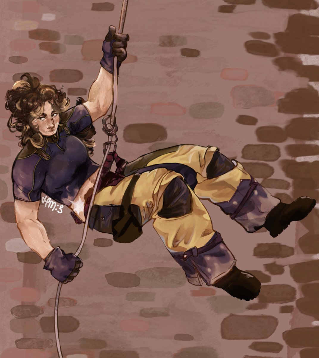 Hoshi_umii's tweet image. She can fight fires while I fight for her heart 

Firefighter Pearl from s11, and me combining it with my love for sportsclimbing (with the gear a bit simplified for my sanity)

[untag in replies #pearlescentmoonfanart #pearlescentmoon]