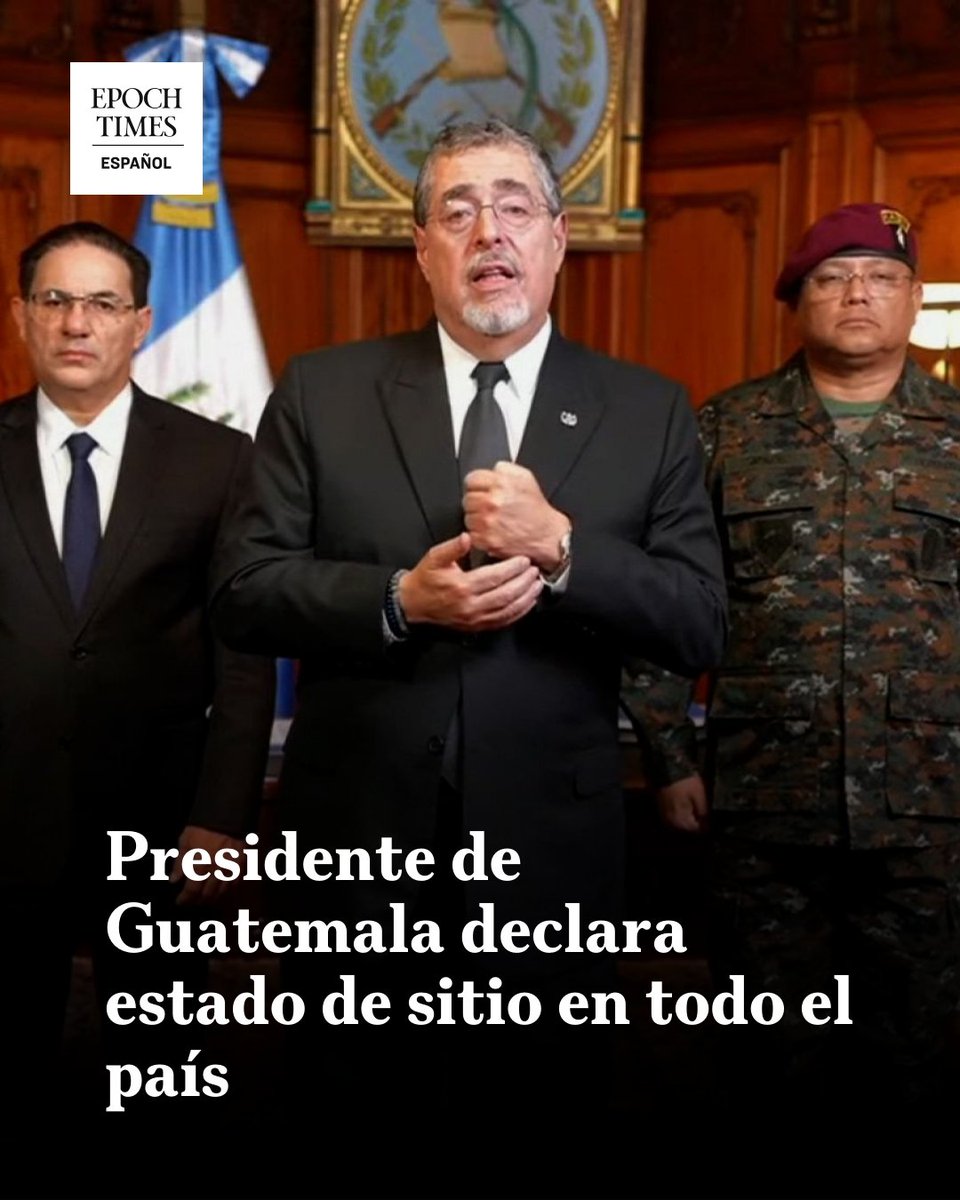 "Este tiene como objetivo garantizar la protección y la seguridad de los ciudadanos", dijo Arévalo.  
 <a href="/YenySoraRobles/">Yeny Sora Robles</a> #Guatemala
  🔴Lee más aquí 👉 epochtim.es/who0y1