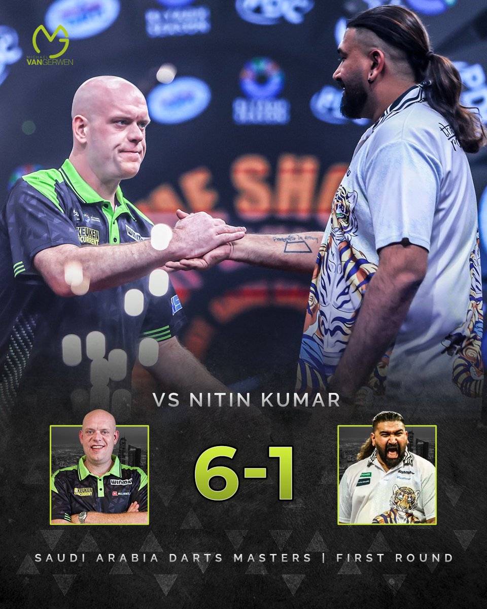 Michael Van Gerwen tweet media